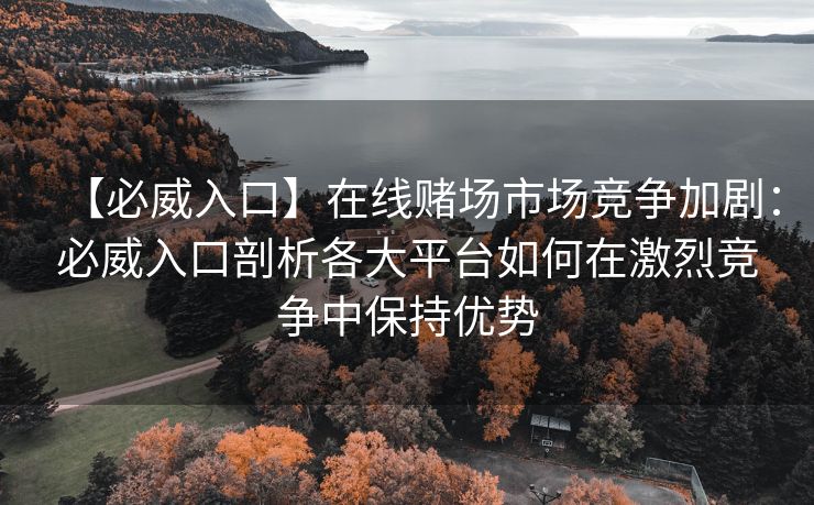 【必威入口】在线赌场市场竞争加剧：必威入口剖析各大平台如何在激烈竞争中保持优势