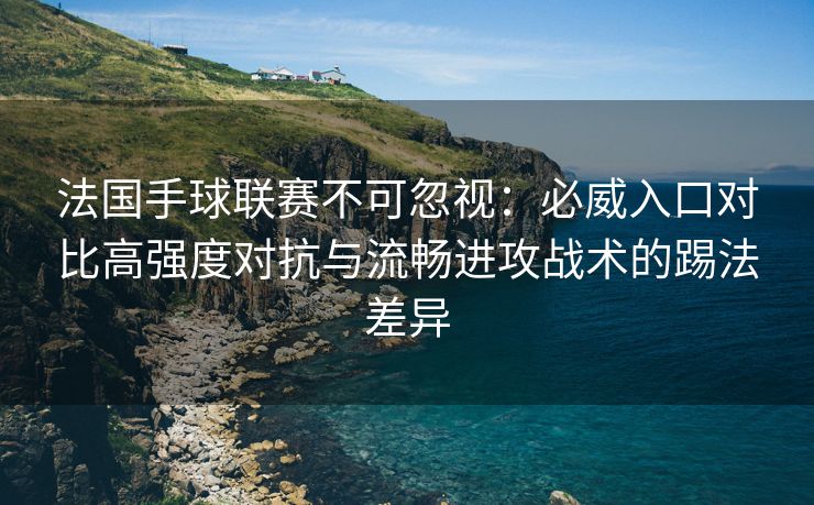 法国手球联赛不可忽视：必威入口对比高强度对抗与流畅进攻战术的踢法差异